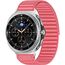 Galaxy Watch 8 Classic | 46 мм | 4G LTE | Black | Fabric/Red | M/L, Тип ремешка : Fabric, Размер корпуса : 46 мм, Цвет: Black, Цвет ремешка: Red, Размер ремешка : M/L, Подключение часов : Bluetooth / Wi-Fi + 4G LTE, изображение 2
